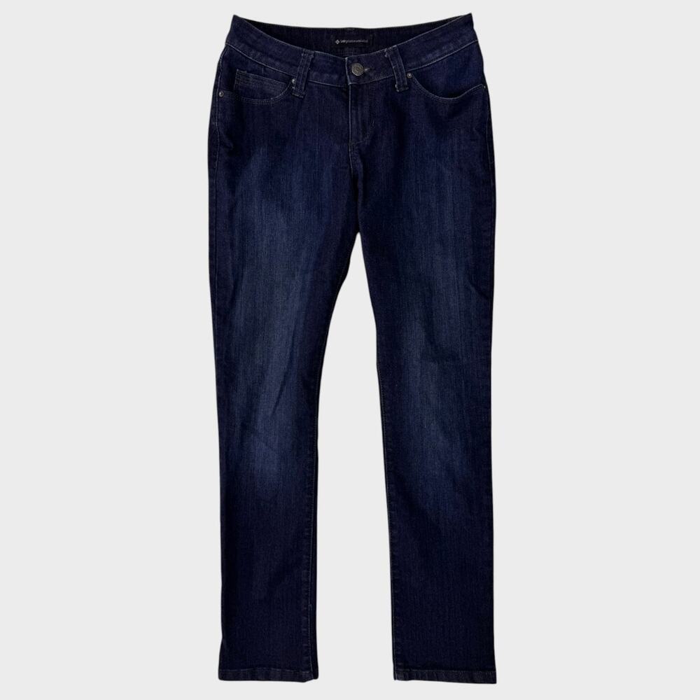 Lee Platinum Label Perfect Fit Skinny Blue Denim Jeans Size 8 Med